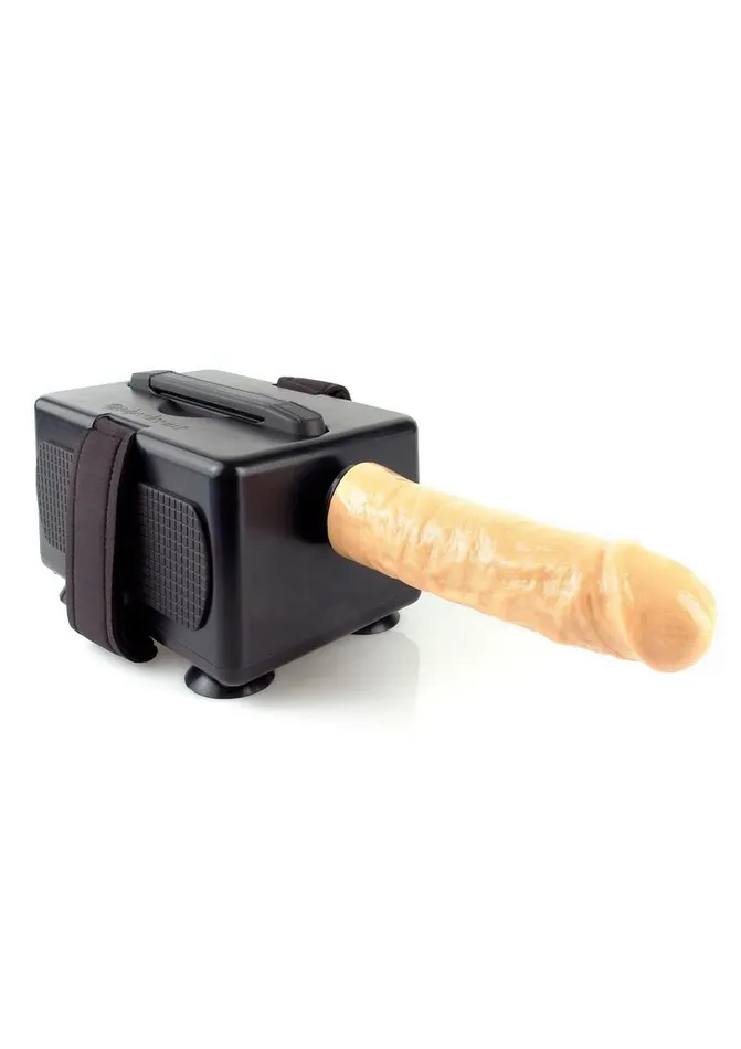 Fetish Fantasy Series International Portable Vibrating USB Powered PlugIn Sex Machine Kit with 2 Dildos Fetish Fantasy Series Female Sex Toys