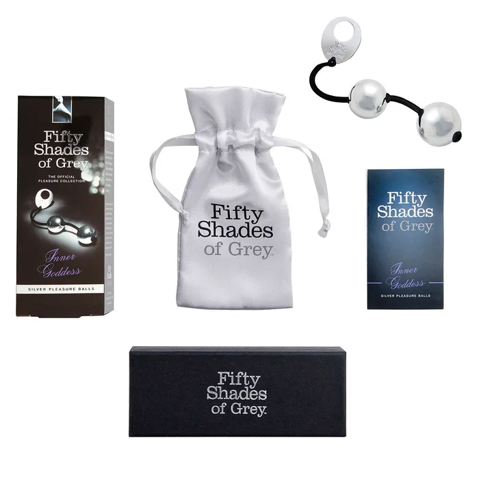 Fifty Shades of Grey Fifty Shades Inner Goddess Silver Metal Pleasure Balls Dildos