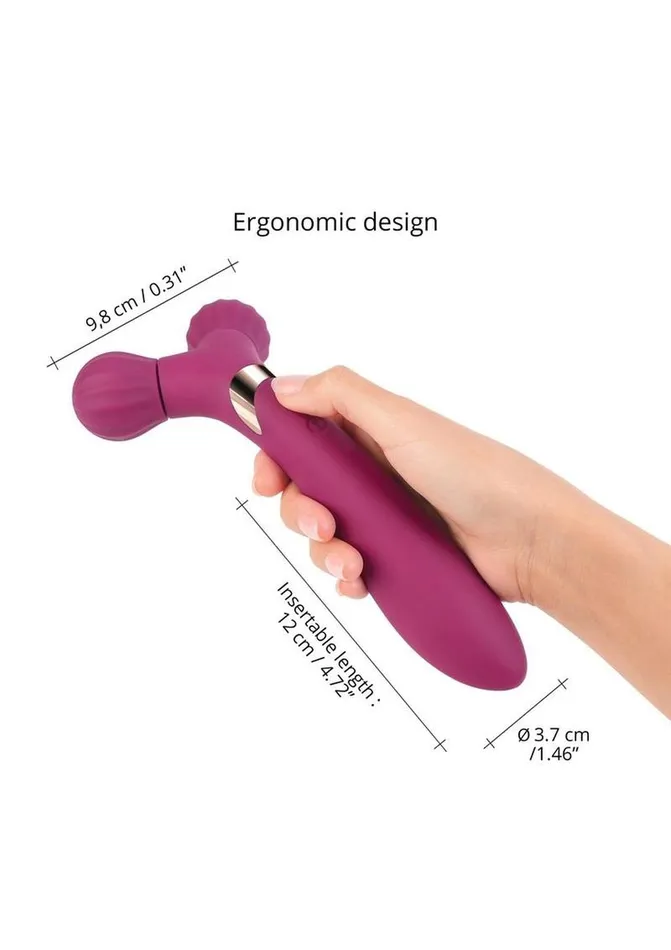 Fireball Rechargeable Silicone Body Massager and Vibrator Love to Love Female Sex Toys