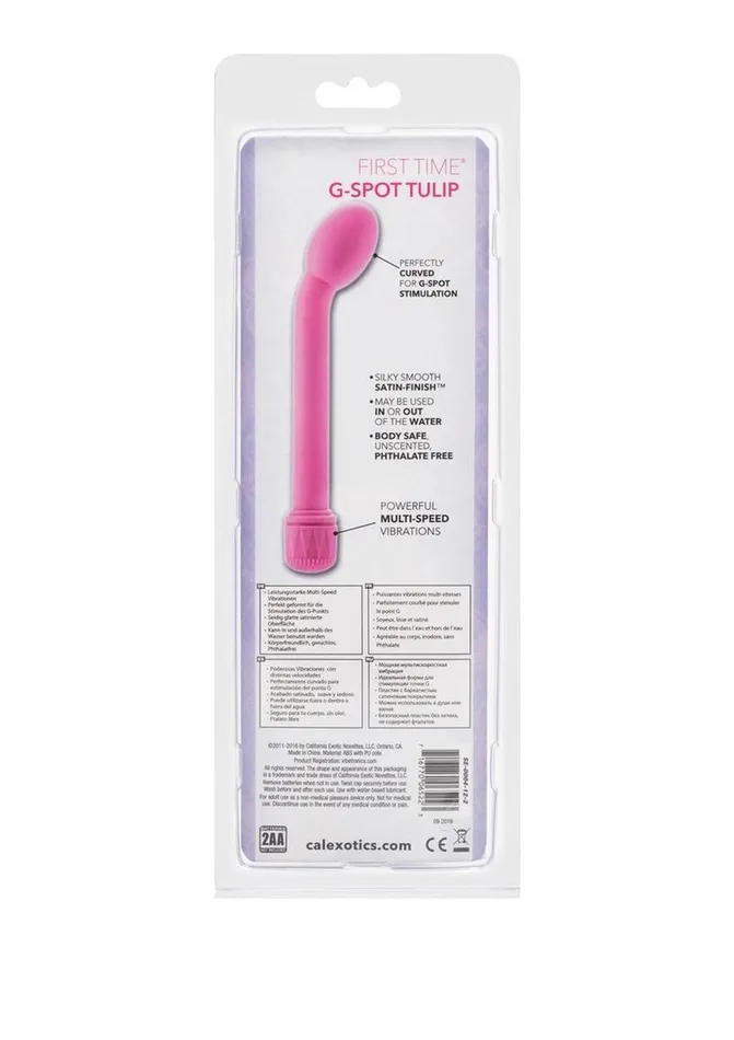 First Time GSpot Tulip Vibrator First Time Female Sex Toys