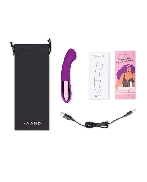 Gee GSpot Targeting Rechargeable Vibrator Cotr INC Female Sex Toys