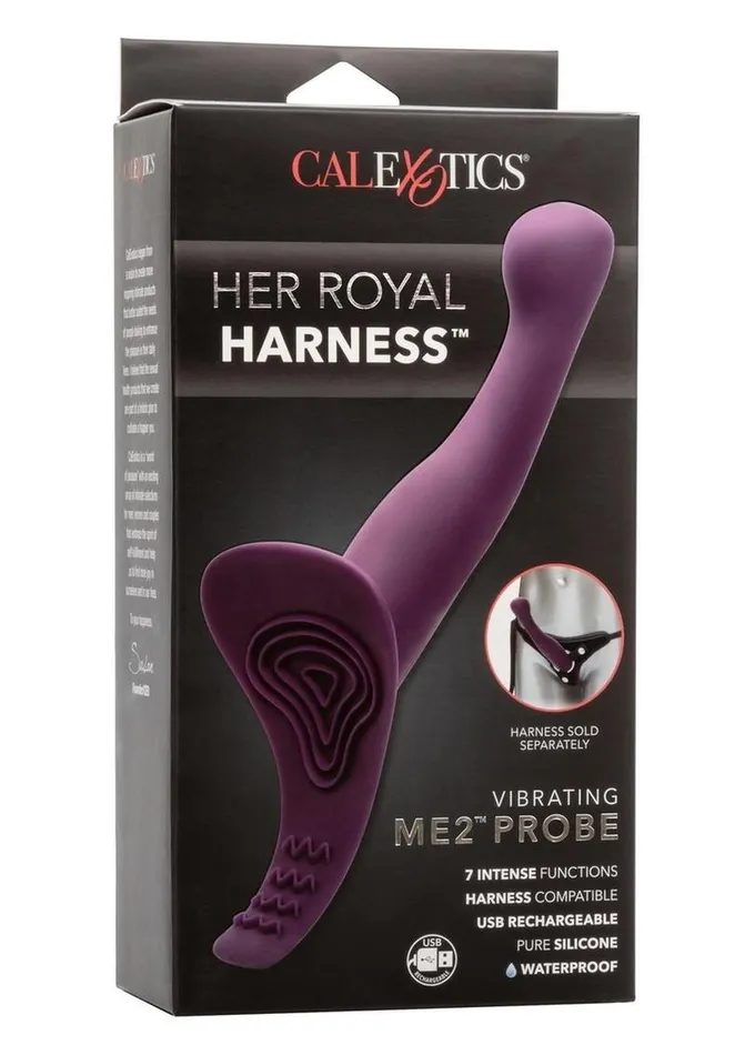 Her Royal Harness Female Sex Toys Me2 Vibrating Silicone StrapOn Probe