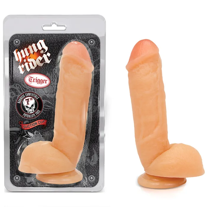 Hung Rider Dildos Hung Rider Trigger Dildo w Suction Cup