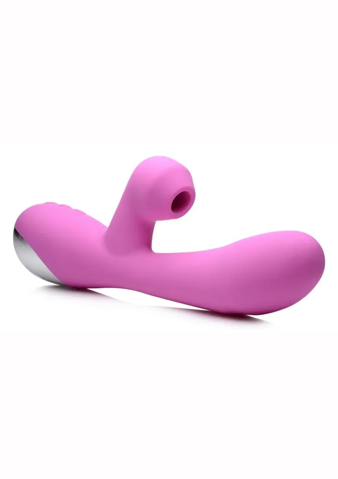 Inmi Shegasm 5 Star Rabbit Suction Come Hither Rechargeable Silicone Vibrator SHEGASM Female Sex Toys