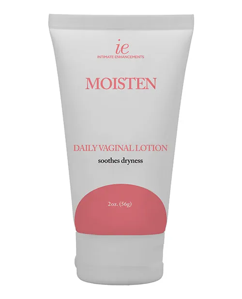 Intimate Enhancements Moisten Daily Vaginal Lotion 2 oz Doc Johnson Male Sex Toys