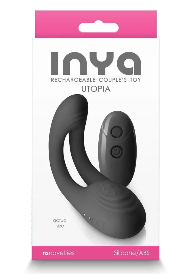 Inya Utopia Rechargeable Silicone Vibrator Inya Female Sex Toys