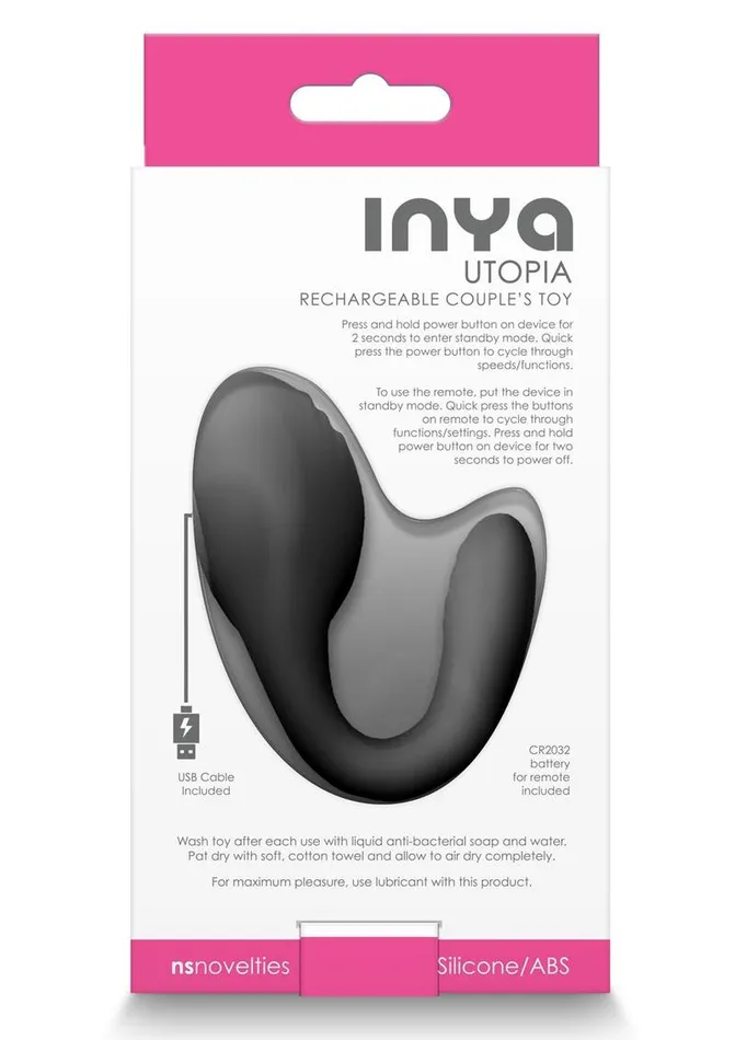 Inya Utopia Rechargeable Silicone Vibrator Inya Female Sex Toys