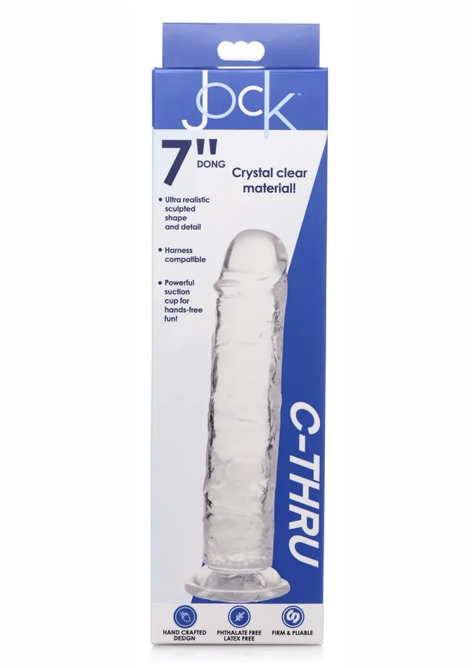 Jock CThru Realistic Dong Jock Dildos