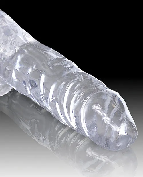 King Cock Clear 4 Cock with Balls Pipedream Products Dildos