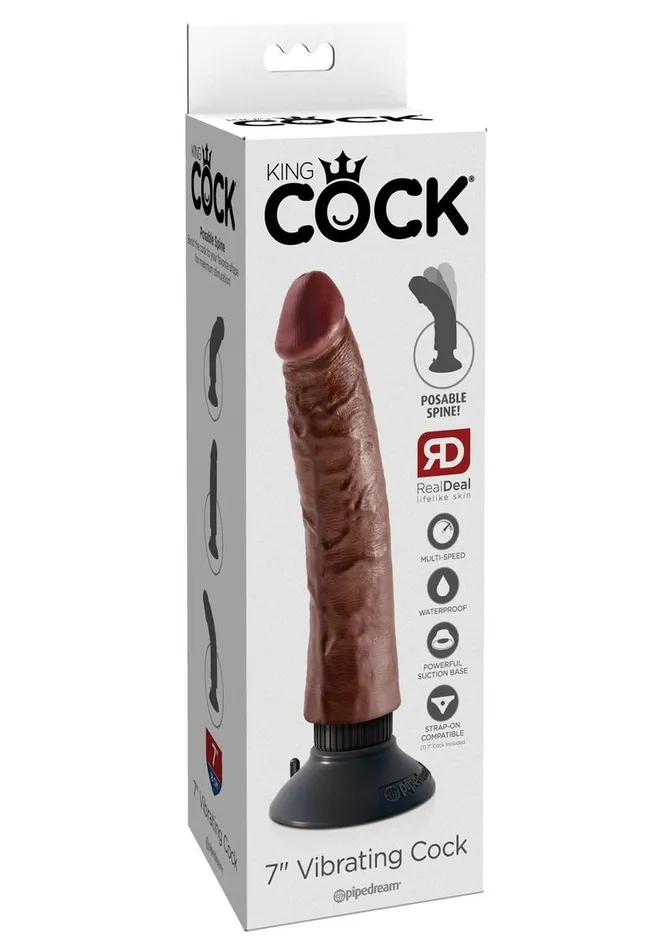 King Cock King Cock Vibrating Dildo Dildos