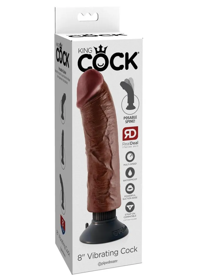 King Cock King Cock Vibrating Dildo Dildos