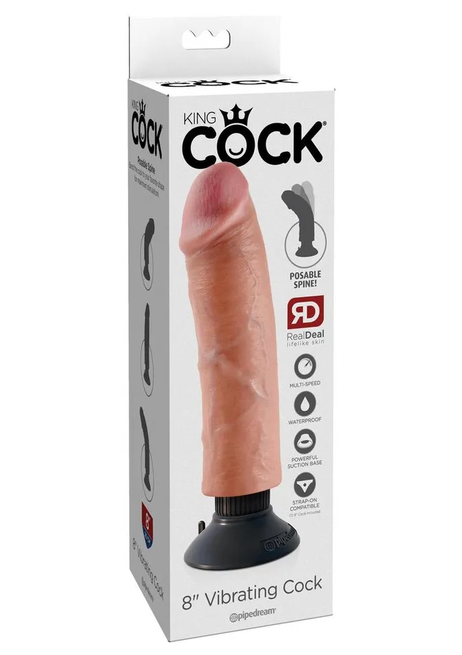 King Cock King Cock Vibrating Dildo Dildos