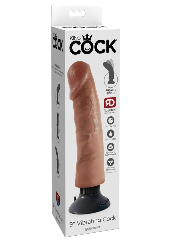 King Cock King Cock Vibrating Dildo Dildos