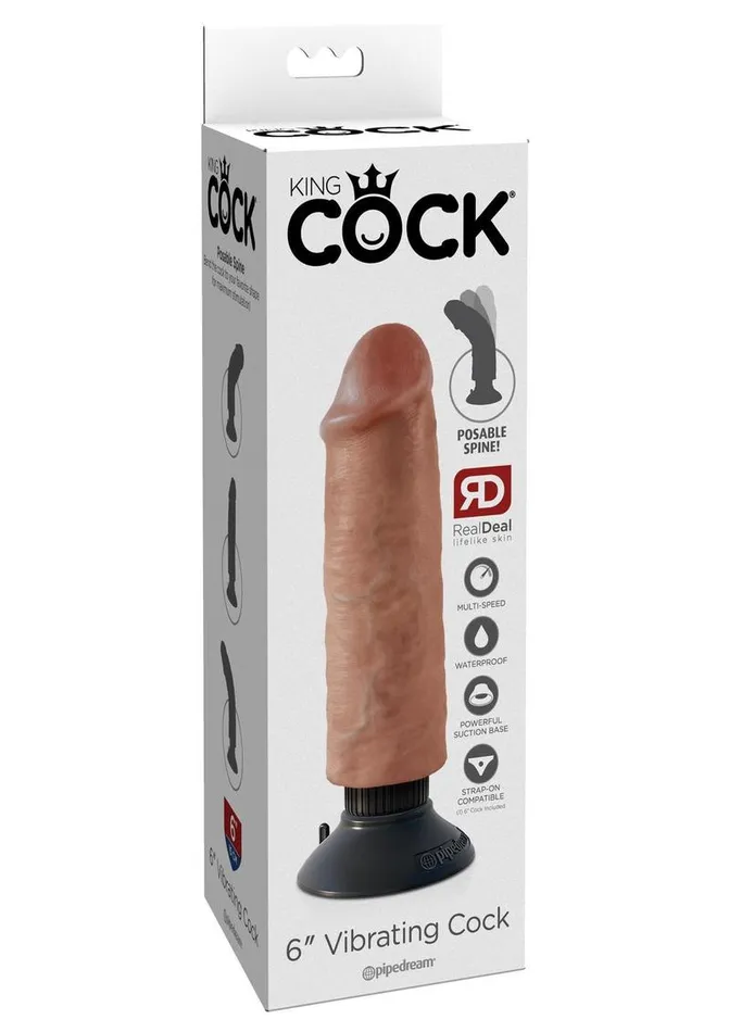 King Cock King Cock Vibrating Dildo Dildos