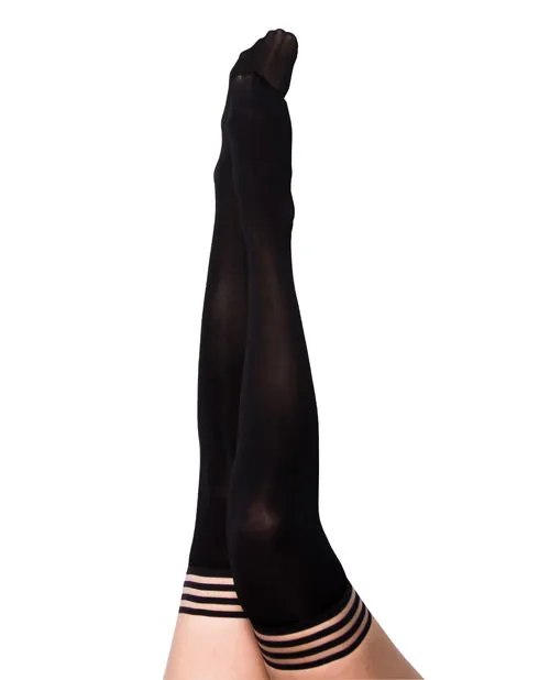 Kixies INC Anal Kixies Danielle Solid Opaque Black Size B
