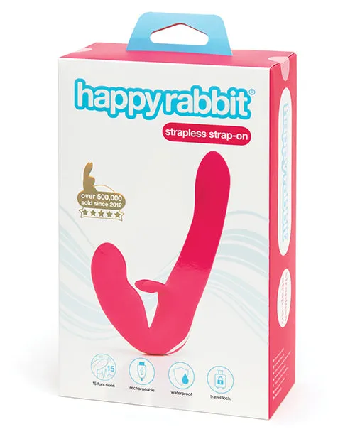 Lovehoney Ltd Female Sex Toys Happy Rabbit Strapless Strap On Rabbit Vibe