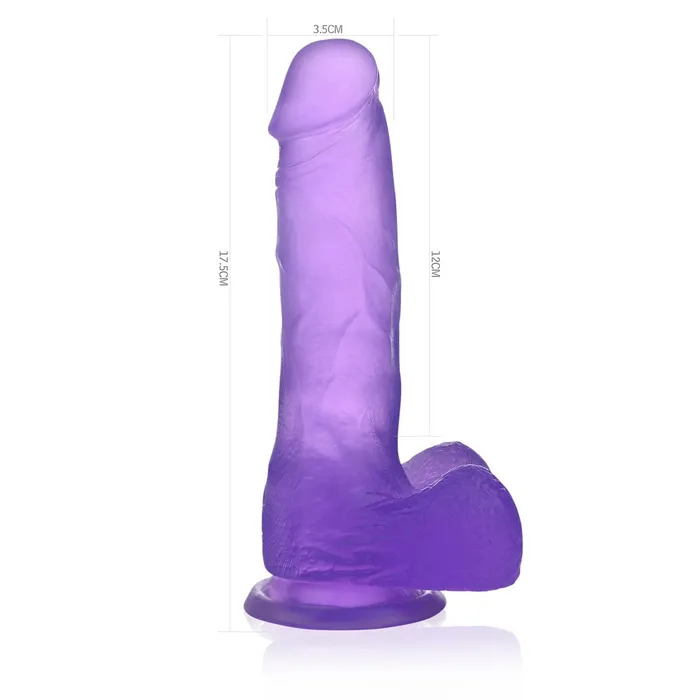 Lovetoy Dildos Lovetoy Jelly Studs Large 7 Dildo Purple