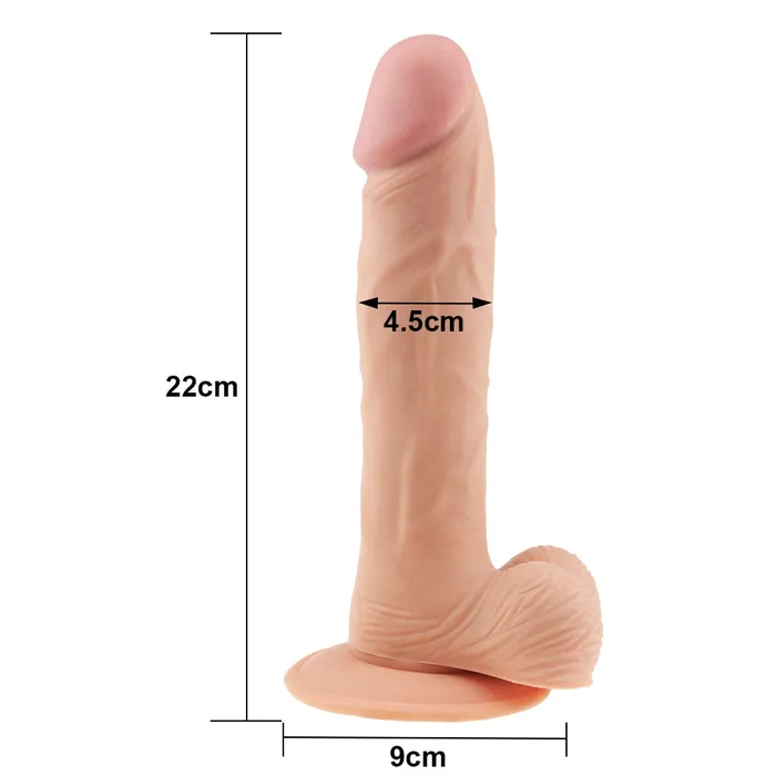 Lovetoy The Ultra Soft Dude 9 Dildo Flesh Lovetoy Dildos