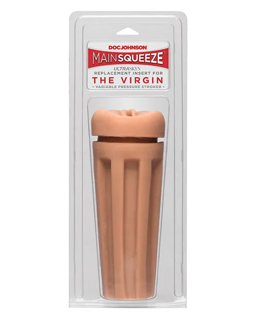 Main Squeeze The Virgin Replacement Sleeve Vanilla Doc Johnson Male Sex Toys