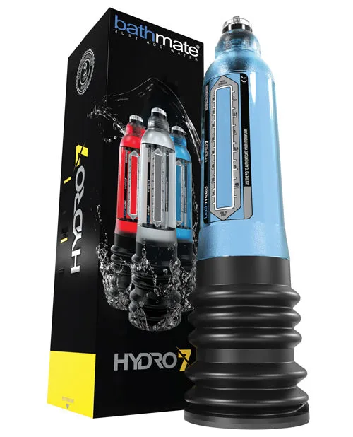 Male Sex Toys Bathmate Bathmate Hydro 7 Hydropump Penis Pump Blue