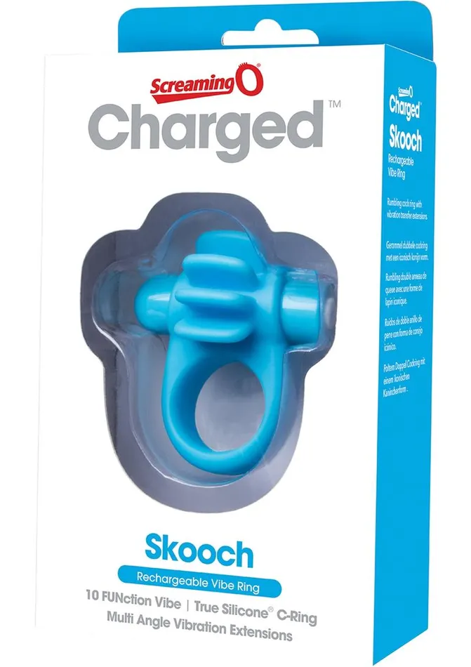 Male Sex Toys Charged Charged Skooch Rechargeable Vibrating Silicone Cock Ring Waterproof