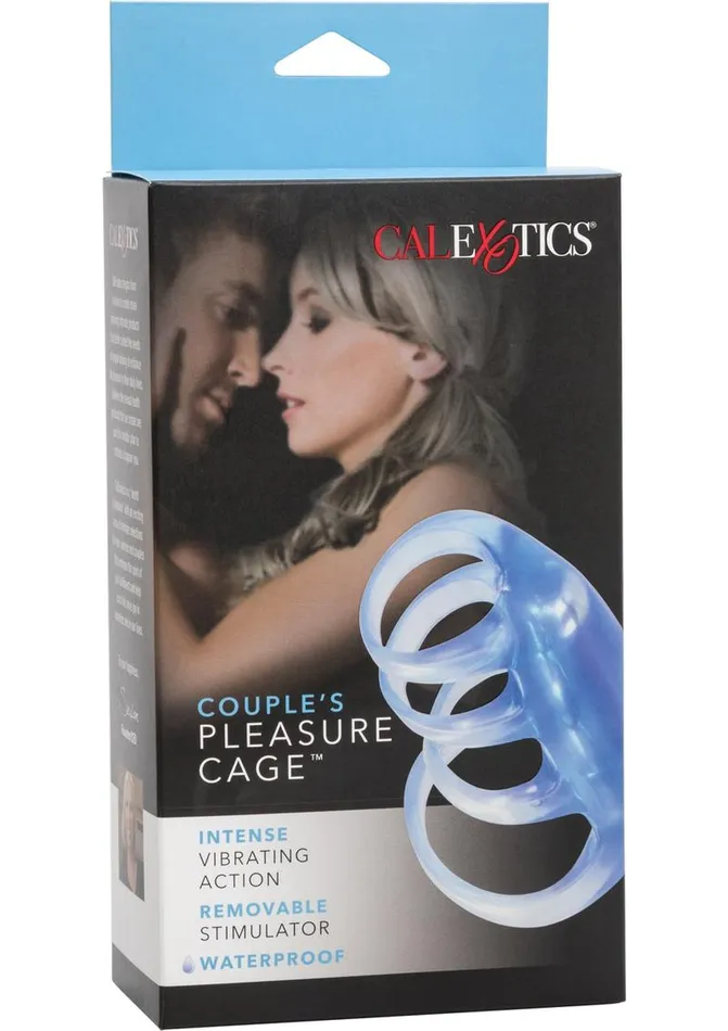 Male Sex Toys Couples Pleasure Cage Vibrating Cock Ring Couples Enhancers