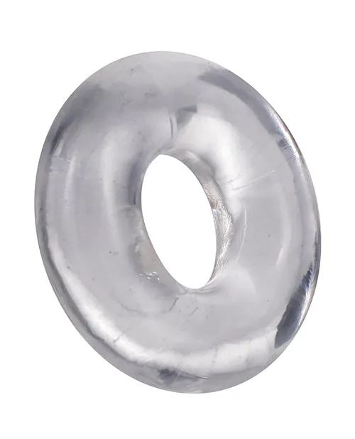 Male Sex Toys Doc Johnson Rock Solid 2X Donut Ring Clear