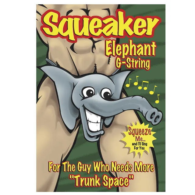 Male Sex Toys Male Power Male Power Squeaker Elephant GString