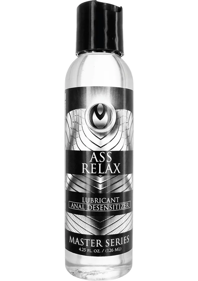 Male Sex Toys Master Series Ass Relax Water Based Desensitizing Lubricant Master Series
