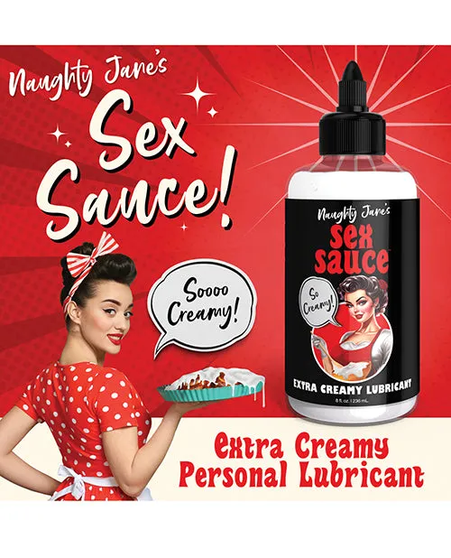 Male Sex Toys Naughty Janes Sex Sauce Extra Creamy Lubricant 8 oz Xr LLC