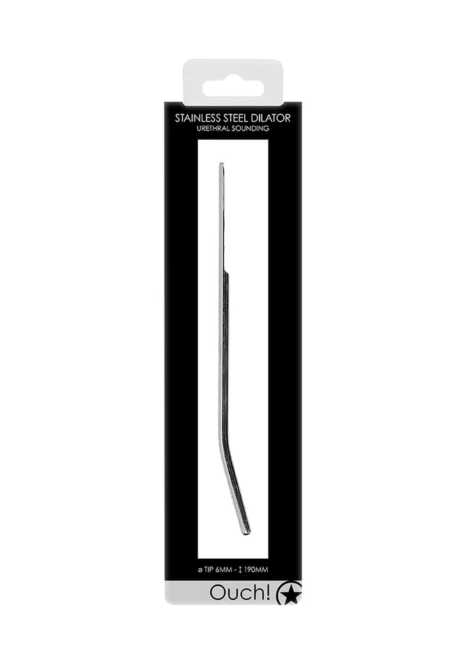 Male Sex Toys Shots America Urethral Sounding Metal Dilator 6mm