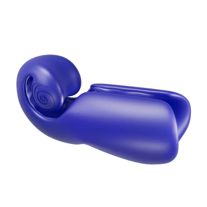 Male Sex Toys Snail Vibe Snail Vibe Evo Rechargeable Masturbator Navy