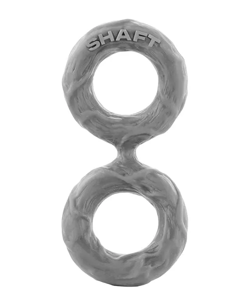 Male Sex Toys Vvole Shaft Double CRing Small Gray