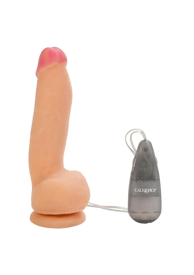 Max Vibrating Cock and Balls Dildo with Balls and Remote Control Lifelike Dongs Female Sex Toys