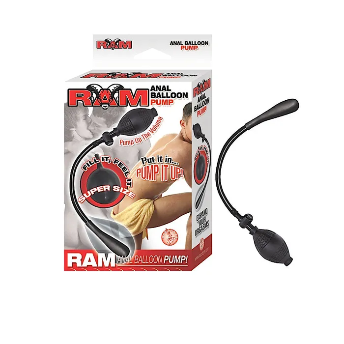 Nasstoys Male Sex Toys Ram Anal Balloon Inflatable Pump