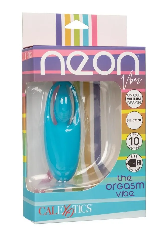 Neon Vibes Female Sex Toys Neon Vibes The Orgasm Vibe Rechargeable Silicone Finger Vibrator