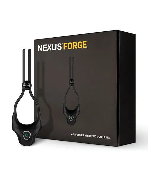 Nexus Forge Single Lasso Vibrating Cock Ring Black Libertybelle Marketing Couples