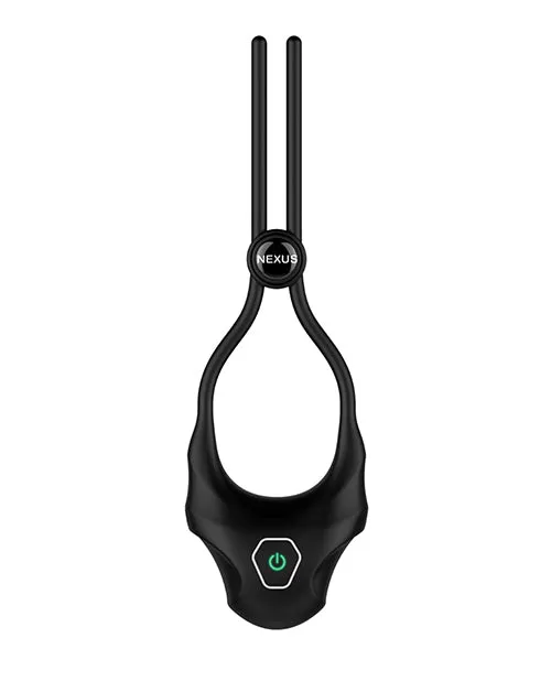 Nexus Forge Single Lasso Vibrating Cock Ring Black Libertybelle Marketing Couples