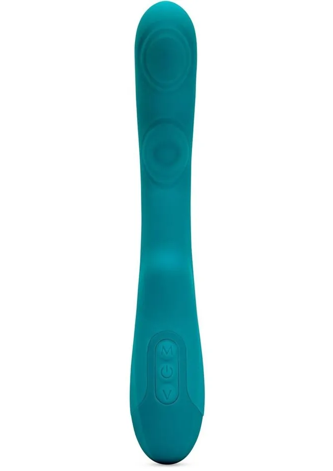 Nu Sensuelle Vivi Rechargeable Silicone Double Tapping Vibe with Clitoral Stimulation Nu Sensuelle Female Sex Toys