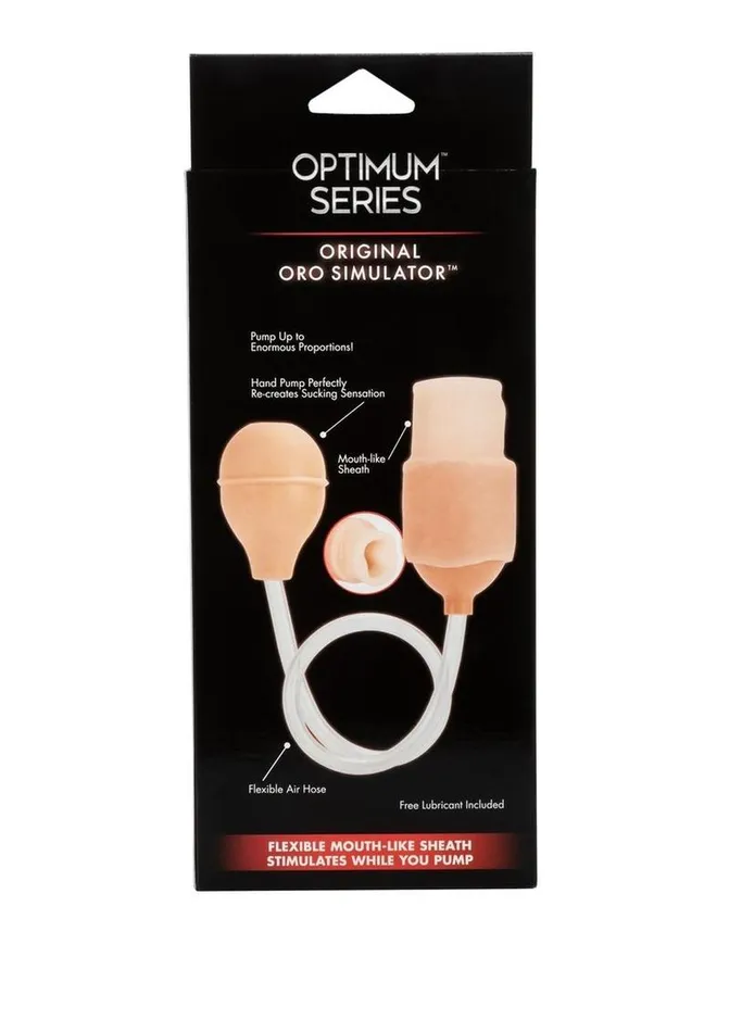 Optimum Series Male Sex Toys Optimum Series Original Oro Simulator Masturbator Pump