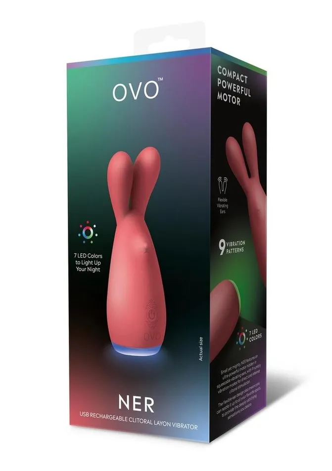 OVO OVO Ner Clitoral Silicone Rechargeable Vibrator Female Sex Toys