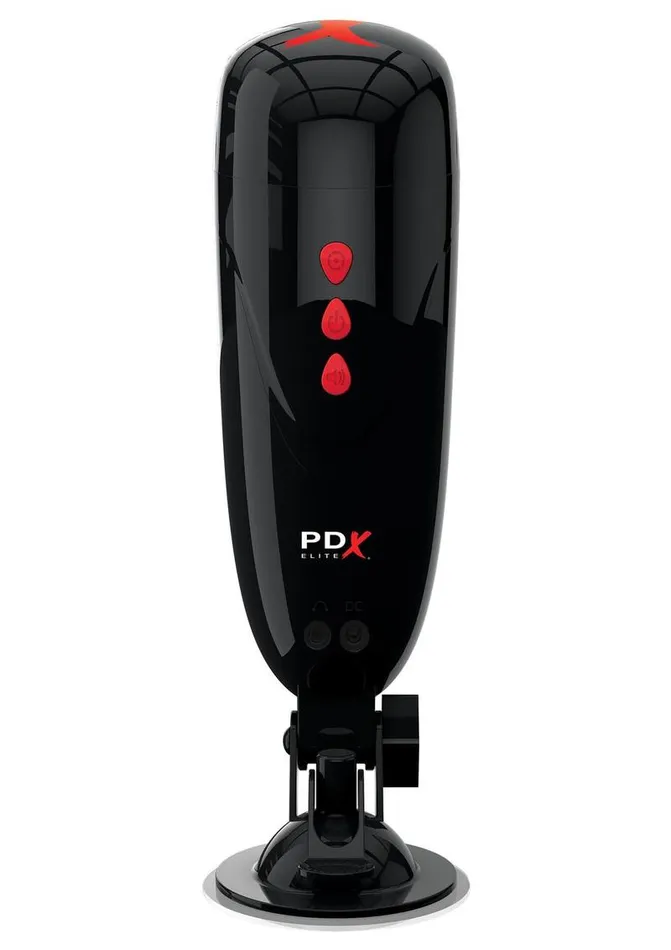 PDX Elite Male Sex Toys Pipedream Extreme Elite Rechargeable Dirty Talk Starter Masturbator Pussy
