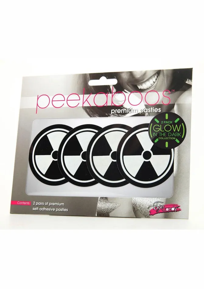 PEEKABOO Dildos Peekaboo Glow In The Dark Hazmat Pasties