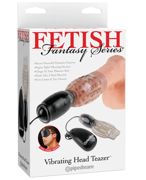 Pipedream Products Female Sex Toys Fetish Fantasy Vibrating Head Teazer Clear