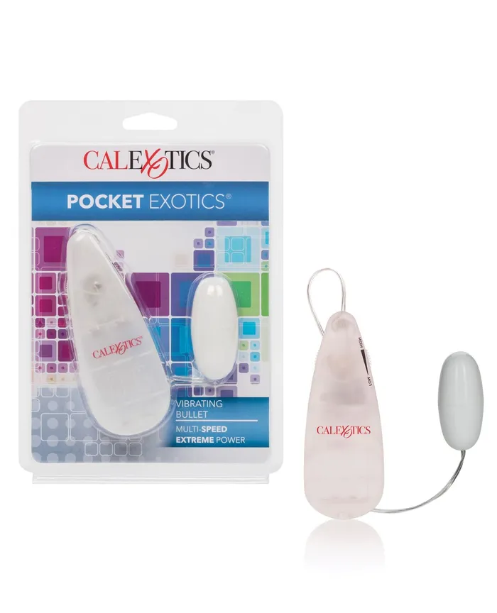 Pocket Exotics Ivory Bullet California Exotic Novelties Female Sex Toys