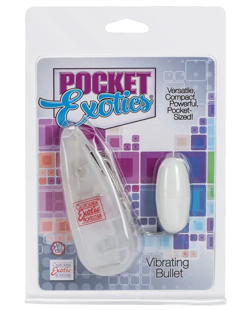 Pocket Exotics Ivory Bullet California Exotic Novelties Female Sex Toys