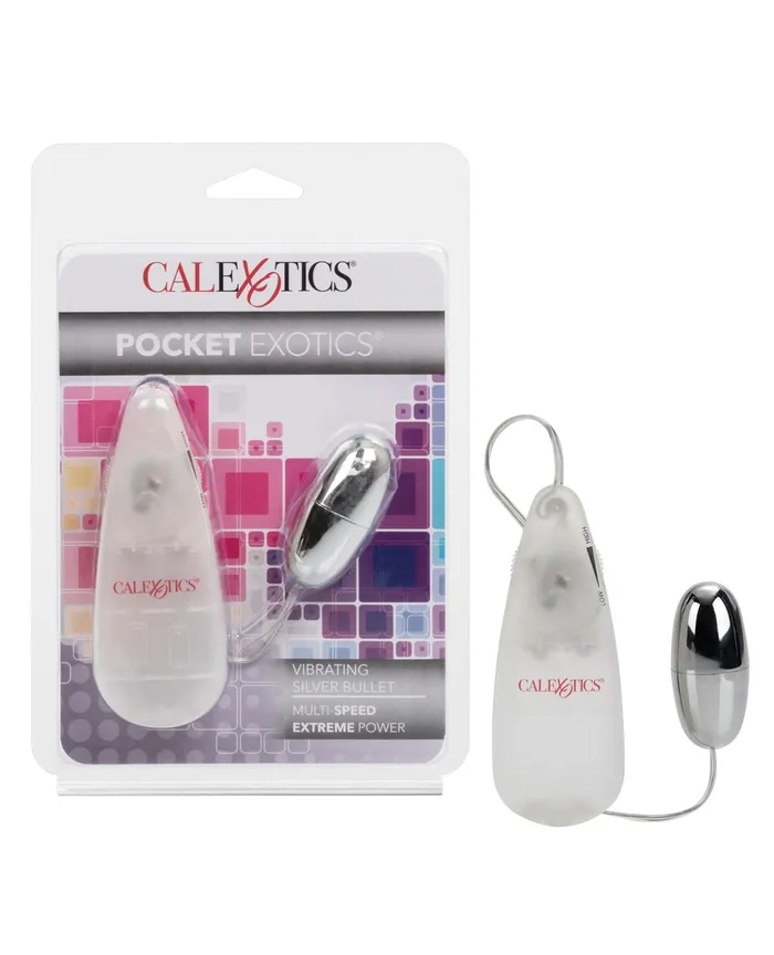 Pocket Exotics Silver Bullet California Exotic Novelties Female Sex Toys