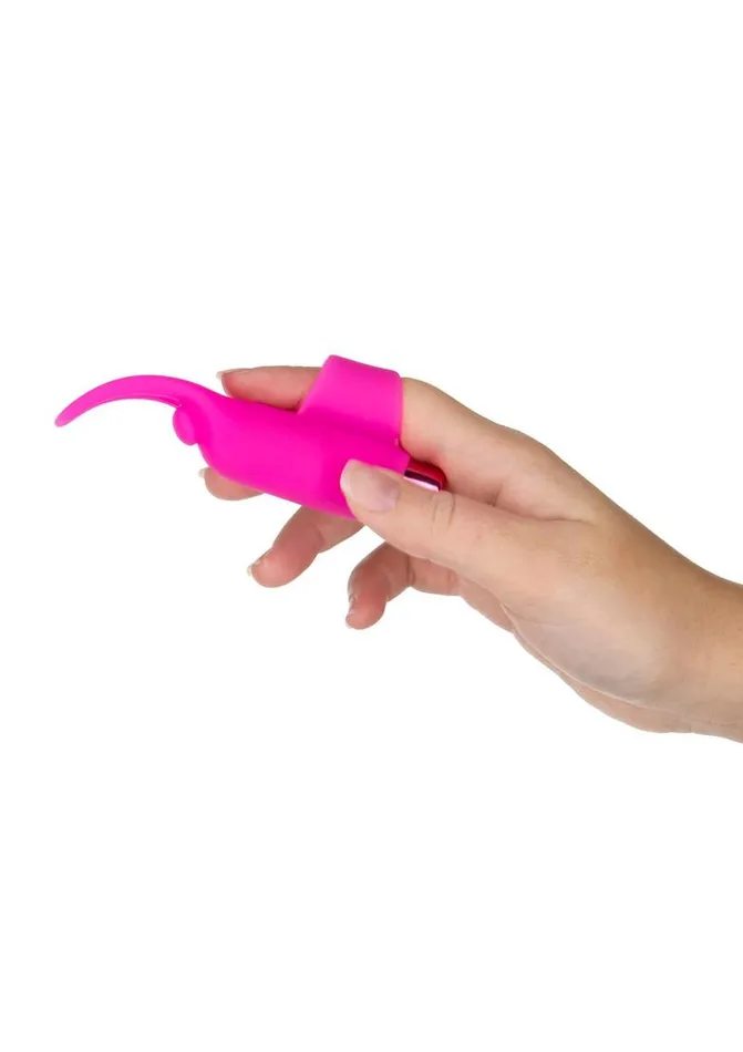 Powerbullet Silicone Teasing Tongue with Mini Rechargeable Bullet Powerbullet Female Sex Toys