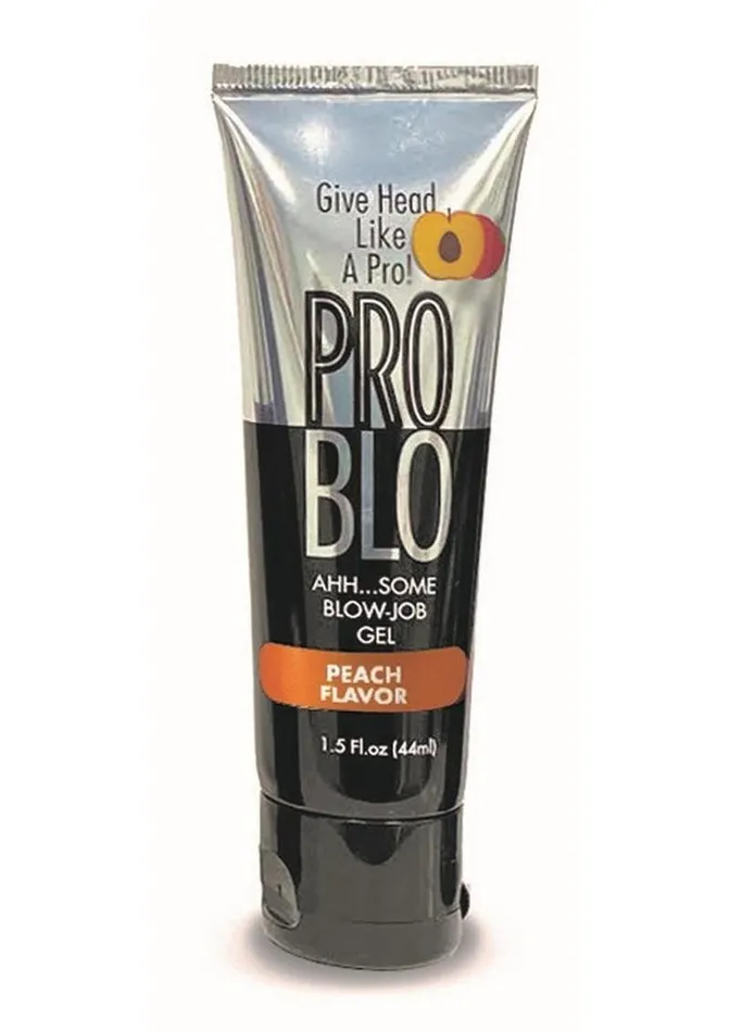 Problo Problo Oral Pleasure Flavored Gel 15oz Peach Enhancers