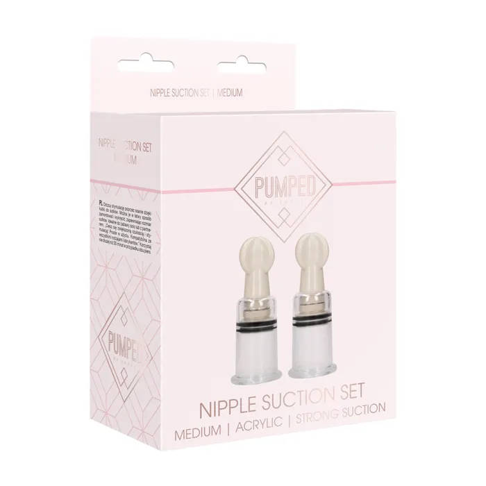 Pumped Female Sex Toys Pumped Nipple Suction Set